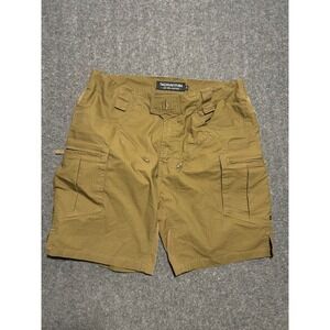 Tachuntfish cargo outdoors ripstop shorts mens size 34 tan